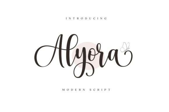 Alyora Script Font for Modern Marketing Visuals