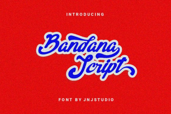 Bandana Script Font for Elegant Web Design