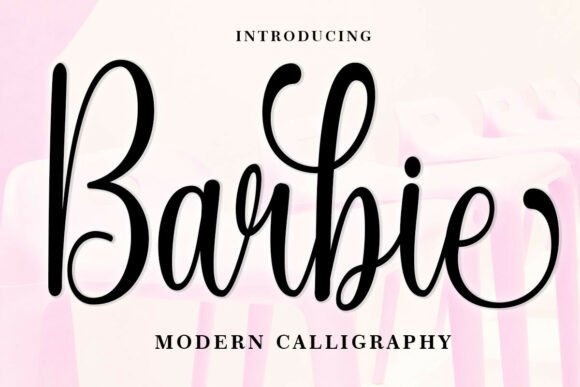 Barbie Script Font: Elegant Typography for Web Design