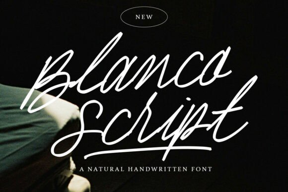 Blanco Script Font: Editorial Style for Digital Campaigns