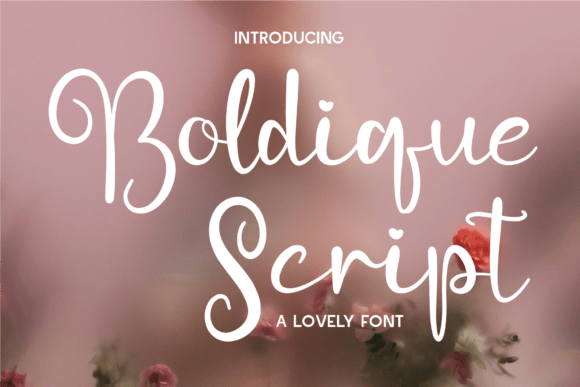 Boldique Script Font for Engaging Web Design