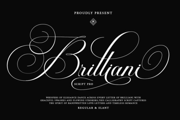 Brilliani Script Pro: Elevating My Handmade Product Designs with Elegant Typography
