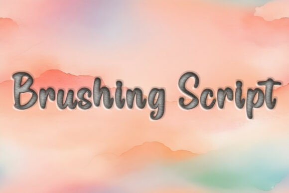 Brushing Script Font Review for Web Design