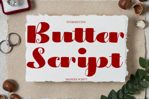 Butter Script Font: A Modern Typeface for Campaigns