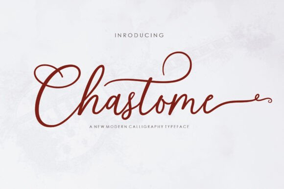 Chastome Script Font: Elevating Small Business Branding