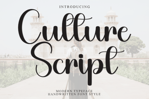 Culture Script Font: Adding Festive Flair to Brand Identity