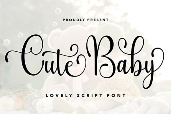 Cute Baby Script: A Font That Elevates Small Business Branding