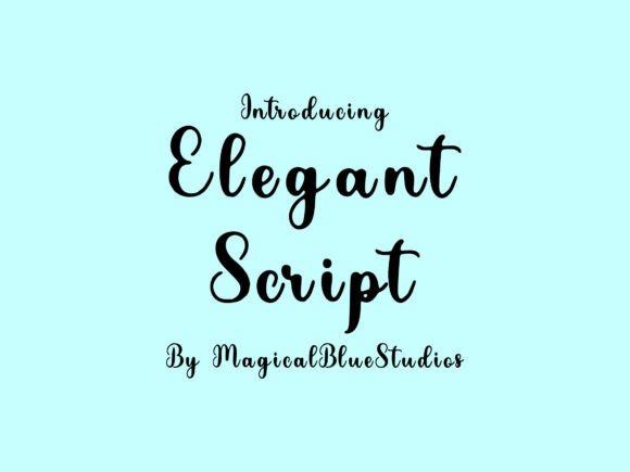 Elegant Script Font: Elevate Your Small Business Brand