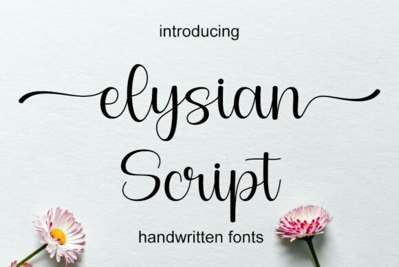Elysian Script Font: Elevating Campaign Visuals