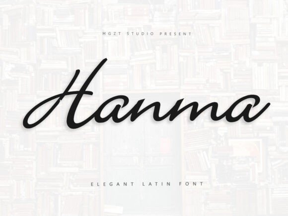 Hanma Script Font: Retro Charm for Digital Design