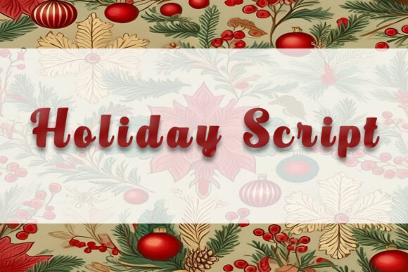 Holiday Script Font: Elevating Small Business Branding