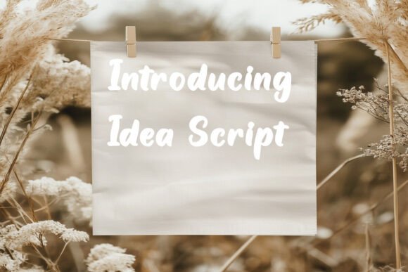 Idea Script Font: Elevating Small Business Branding