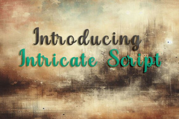 Intricate Script Font: Elevating Editorial Layouts