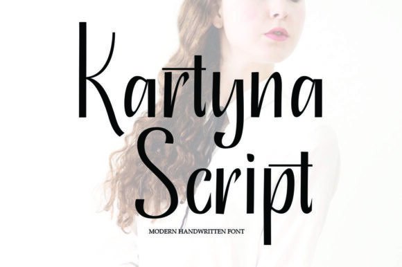 Kartyna Script Font: Elevating Editorial Layouts