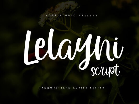 Lelayni Script Font for High-Impact Marketing Visuals