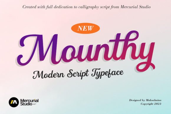 Mounthy Script Font: A Designer’s Branding Test