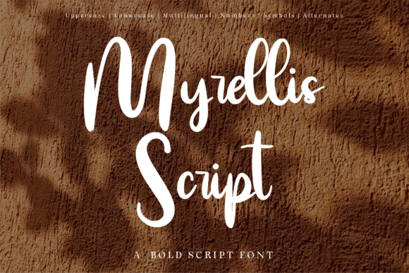 Myrellis Script Font: Elevating Campaign Visuals