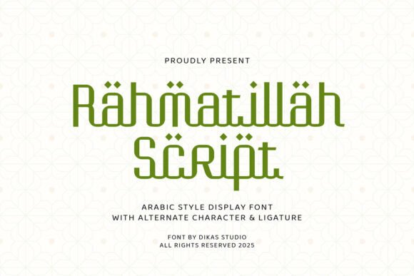 Rahmatillah Script Font: A Designer’s Campaign Review