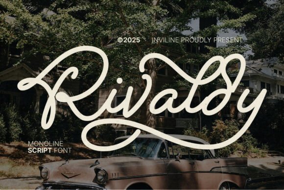 Rivaldy Monoline Script Pro: A Nostalgic Typeface for Elegant Editorial Design