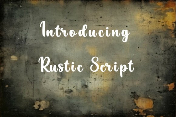 Rustic Script Font: A Review for Editorial Layouts