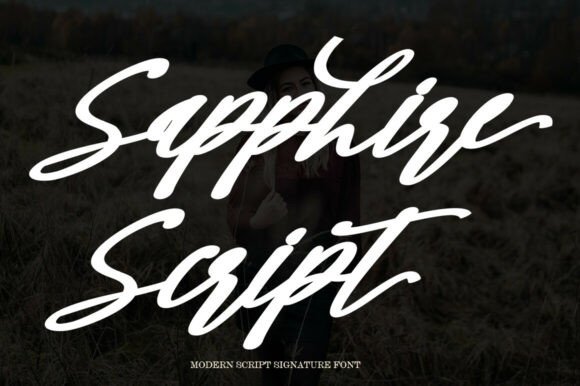 Sapphire Script Font: Elevate Your Small Business Brand