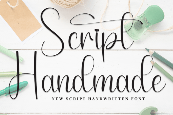 Script Handmade Font: Authentic Branding for Small Business