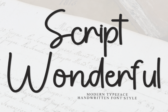 Script Wonderful Font: Elevating Holiday Campaign Visuals