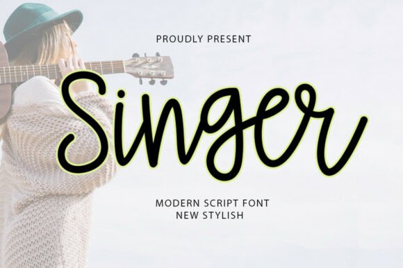 Singer Script: A Modern Script Font for Campaign-Ready Design