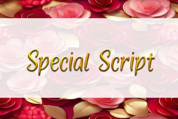 Special Script Font: An Editorial Design Review