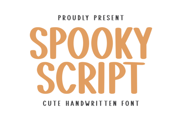 Spooky Script Font: Bold Handwritten Style for Business Branding
